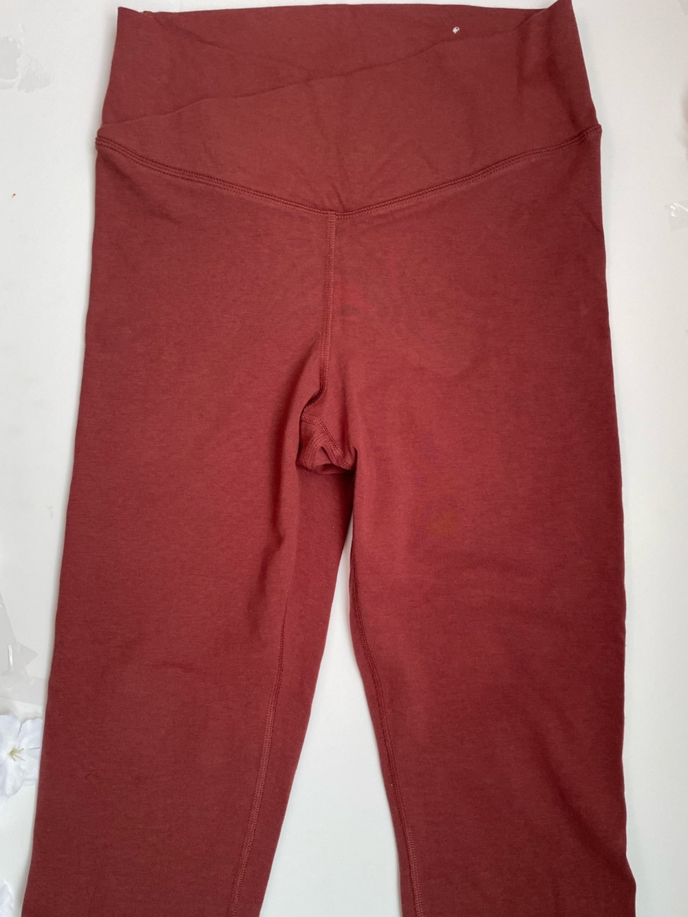 Old Navy Rust Brown Cropped Kids Leggings